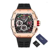 Zegarek Pintime Sport Watch Men Chronograph Quartz Military Mens Watches Top Gold Clock Hip Hop RelOJ Relogio Montre Homme