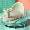 Sièges de baignoire Le siège de bain pour bébé peut s'asseoir et s'allonger, siège de baignoire rond antidérapant avec tapis souple antidérapant, Support de sécurité universel, chaise de bain 230928