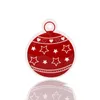 Christmas Self Sealing Sugar Bags Double Side Colors Snowman Glove Bell Shape Plastic Pouch For X-mas Decoration Gift Candy Cookies Snack Packaging Storage