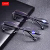 Solglasögon ramar smarta glasögon med automatisk justering Män förstorar glasögon Läsningsglas Anti-Blue Light 1.0-4.0 glasögon 230928