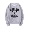 Sweats à capuche pour femmes Sweat-shirt Twilight Forks Sweat à capuche Cullen Baseball Crewneck Inspiré Fan Cadeau Femmes Graphique Casual Top YQ230928