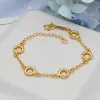 Designer bracelet classic design fashion Four-leaf clover double-sided bracelet for women girls jewelry holiday gift