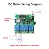 Diğer Elektronikler Tuya Akıllı WiFi Işık Anahtarı Modül Kurulu 4CH DC 12V 24V 32V İnç Röle Alexa Google Home Alice RF433 Alıcı Uzaktan Kontrol 230927