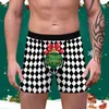 Mutande Slip Uomo Mutandine natalizie Boxer in cotone Intimo morbido Boxer da uomo Slip traspiranti Pantaloncini larghi