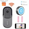 Sonnettes de porte TUYA SMART 1080P VIDÉO WIFI CAME DOORD CAME TRAVAIL AVEC ALEXA HOME EMPHERPOP TEPHOPHER CAME AVEC DÉTECTION DE MOTION SMART LIFE APP YQ230928