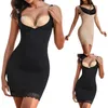 Women's Shapers Women Sexy Body Shaper Belly Slimming Tunic Bottom Dress Sling Shaping Skirt Multi Color Bodysuit For