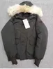 Faddish 남자 디자이너 가방 캐나다 거위 다운 자켓 겨울 외부 넓은 모피 후드 Fourrure Manteau Coat Doudoune Jassen Chaquetas Parka