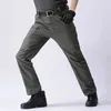 Pantalons pour hommes Pantalons tactiques hommes été randonnée en plein air pantalon léger élasticité chasse séchage rapide Cargo bas plusieurs poches pantalon 230927