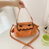 Totes halloween pequeno saco 2023 outono nova menina personalidade criatividade ombro portátil sacos de abóbora