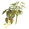 Fleurs décoratives 1pc plante artificielle simulation bonsaï petit arbre simulé aloès pot plantes fausses feuilles maison ornements en pot bureau