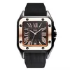 Homens de luxo novo relógio de quartzo caso aço inoxidável negócios moda senhoras mulheres alta qualidade relógios masculinos esportes relógio de pulso quadrado 299l