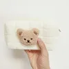 おむつバッグかわいいクマの赤ちゃんのトイレタリーバッグ化粧品バッグポータブルおむつポーチベビーアイテムオーガナイザー再利用可能なコットンクルースバッグ230928