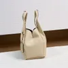 7a 1:1 espelho qualidade couro genuíno feminino cesta de vegetais saco crossbody design minimalista luxo acolchoado designer saco