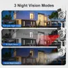 CCTV Lens 1/4PCS 8MP Wifi Camera IP Outdoor 8X Zoom 5G Wireless Security Monitor AI Smart Tracking Surveillance Cameras 6MP Two-way Audio YQ230928