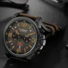Armbanduhren Uhr für Männer Top Marke Luxus CURREN Mode Leder Quarz Uhren Datum Business Sport Männliche Armbanduhr Uhr Montre Homme 230927