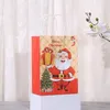 Geschenkpapier 10 Stück große Weihnachtstüten Kraftpapiertüte für Weihnachtssnack Kleidung Geschenkbox Verpackung Weihnachten