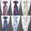 Lenços Homens Moda Jacquard Gravata Floral Poliéster Gravatas Para Mens Skinny Casual Bowtie Presente de Casamento Cravat Camisa Gravata Acessórios