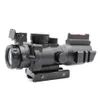 البصريات PRISM SCOPE 4X32 نطاقات البندقية التكتيكية مع نطاق شبكي أخضر أحمر مضاء مناسبة لبيكاتيني أو ويفر للسكك الحديدية للصيد