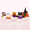 Halloween Kreative kleine transparente Süßigkeiten-Plätzchen-Geschenkbox für Kinder, Süßes oder Saures, Halloween-Süßigkeitsglas219i