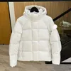 Herrparker Mens Designer Down Junction White Badge Winter Jacket Womens Trench Coat Down Fashion Casual Thermal Jacket Z69a