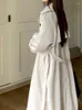 Kadın Trençkotları Düşük Maçlı Kadınlar Gevşek Kadınlar Gevşek Düz Uzun Çift Kelime Kruvaze Pelerin Geri Bej Kayısı Palto