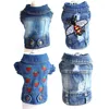 Cat Costumes Cowboy Vest Jacket For Cats Fashion And Cool Denim Pets Medium Soft Breathable