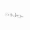 Ryggar örhängen Vewant 2023 Classic 925 Sterling Silver Earcuff Piercing Inga klipp Fina smycken Luxury Rock Punk Jewels