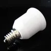Lamp Holders Fireproof Plastic Converter E12 To E26 / E27 Adapter Conversion Socket Light Bulb Holder