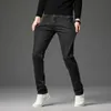 Mens Jeans Spring Autumn Winter Clothing Youth Slim Straight Simple Fashion Fit Cotton Stretch Nostalgic Denim 230927