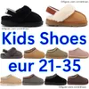 Kids Australian Slippers Classic Platform Slides Toddler uggi Boots Children Winter Warm Clog wgg Fluffy Fur Shoes Boys Girls Slipper Youth Kid Chestn m9AH#