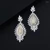 Zestaw kolczyków naszyjnika BE 8 Genialna sześcienna cyrkonia Dubai Bridal Jewelry 4PC Nigerian Wedding Accessorory Sets z fabryczną ceną S464