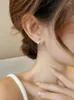 Boucles d'oreilles mode coréenne, pendentif en petite perle de cerise, tempérament élégant, goutte d'oreille pour femmes, bijoux d'oreille pour filles