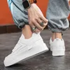 Kleding Schoenen Mode Wit Skateboard voor Mannen Lage Flats Sneakers Zapatillas Hombre Lace Up Leisure Vulcaniseer Zomer 230927