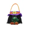 Totes Hobe's novas decorações de Halloween chapéu redondo bolsa dia saco de presente de doces infantis abóbora bagblieberryeyes