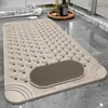 Banyo Paspasları Banyo Anti-Slip Pad Tuvalet Duş Odası Hollow Mat Su Geçirmez Ayak Masaj Halı Çok Fonksiyonlu Yumuşak Kauçuk