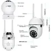 Obiettivo CCTV IMX415 8MP 4K Telecamera di sorveglianza 5G WiFi PTZ IR Visione notturna a colori Protezione di sicurezza Movimento domestico Webcam IP Telecamera NVR YQ230928