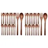 Spoons 32Pcs Wooden Forks Set Including And Japanese Utensil Reusable Handmade