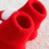 Kindersocken Kindersocken für Mädchen und Jungen, rutschfeste bedruckte Baumwolle, Kleinkind-Baby-Weihnachtssocken für Neugeborene, kurze Socken für Kleinkinder, Kleidung 230928