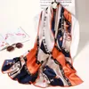 Scarves 100 Real Silk Scarf for Women 17053cm Long Pure Luxury Foulard Wrap Shawl Bufanda Neck Neckerchief 230928