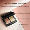 Concealer Maogeping Beauty Professional Double Color Palette 36G Feuchtigkeitsspendende Textur mit hoher Deckkraft und Pinsel 230927