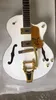 Ome Guitarra Elétrica Acabamento Gloss Branco Glod Hardware