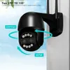 Objectif CCTV ANBIUX 8MP PTZ caméra IP 8x Zoom double objectif détection humaine caméra de vidéosurveillance 4MP maison intelligente caméra de Surveillance Wifi extérieure ICSEE YQ230928