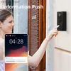 Doorbells Smart Home WiFi Video Doorbell 1080p HD Batteridriven trådlös dörrklock Säkerhetskamera med Video Intercom IR Night Vision YQ230928