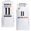 Printed Basketball 13 Sergio Rodriguez Jerseys 5 Rudy Fernandez 11 Hezonja 7 Facundo Campazzo 1 Fabien Causeur 17 Vincent Poirier 30 Eli Ndiaye Liga A Baloncesto