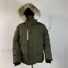 Mens Down Parkas Men Parka Jackets Canadian Winter Puffer Hooded Thick Coat Jacket Gentlemen Warms Cold Coats Protection Windproof Have the Right 012HX79