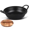 Pans Multi-function Cast Iron Pot Household Non-stick Frying Pan Claypot Rice Skillet Induction Cooker Cooking Pots Wok