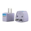 Wysokiej jakości ładowarka podróżna Ac Electrical Power UK UE UE do US Plug Adapter Converter USA Universal Power Plug Złącze adaptador White ZZ