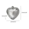 Hänge halsband 10 st hjärta charm plastpärlor diy alla hjärtans dag smycken tillbehör