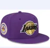 Los Angeles „Lakers” czapki 2023-24 unisex luksusowy moda bawełna bawełniana czapka baseballowa kapelusz snapback hurt haft haft hurtowy wiosna letnia czapka hurtowa a10