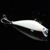 Appâts Leurres 1 pièces 8 cm 8g pêche de nuit appât dur lumineux 3d méné artificiel dur Wobblers leurres bar déformé Isca Crankbait matériel de pêche 230927